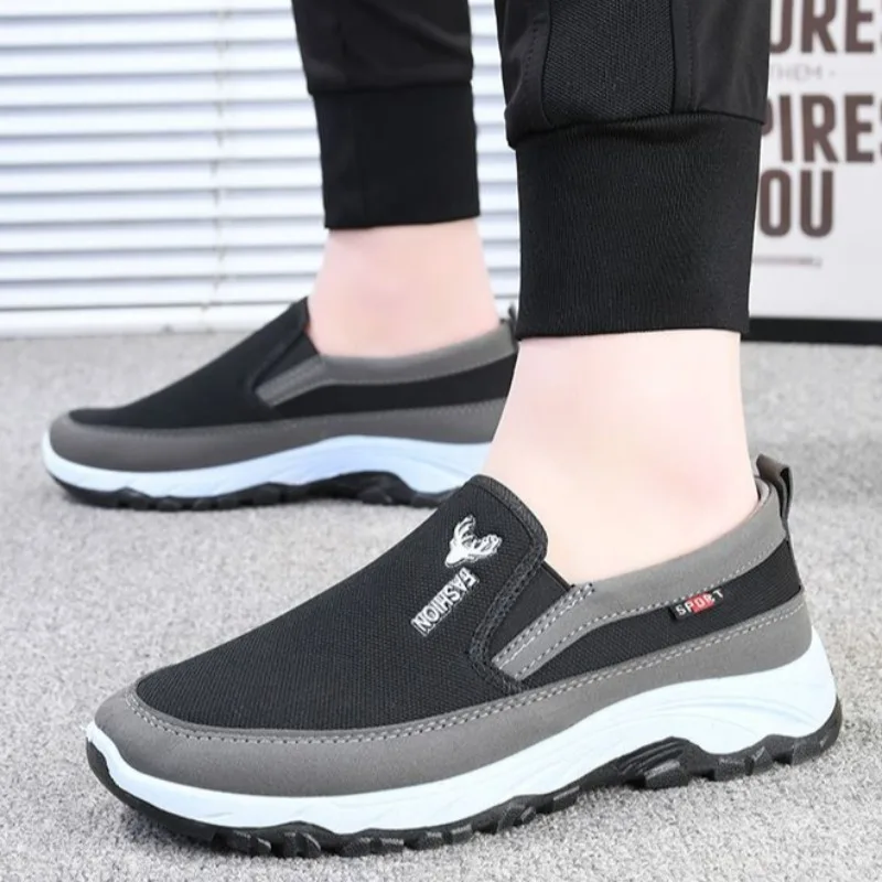 Men Mesh Casual Sports Shoes Spring Fashion Running Breathable Non Slip Comfortable Outdoor Travel Sports Casual Shoes for Men