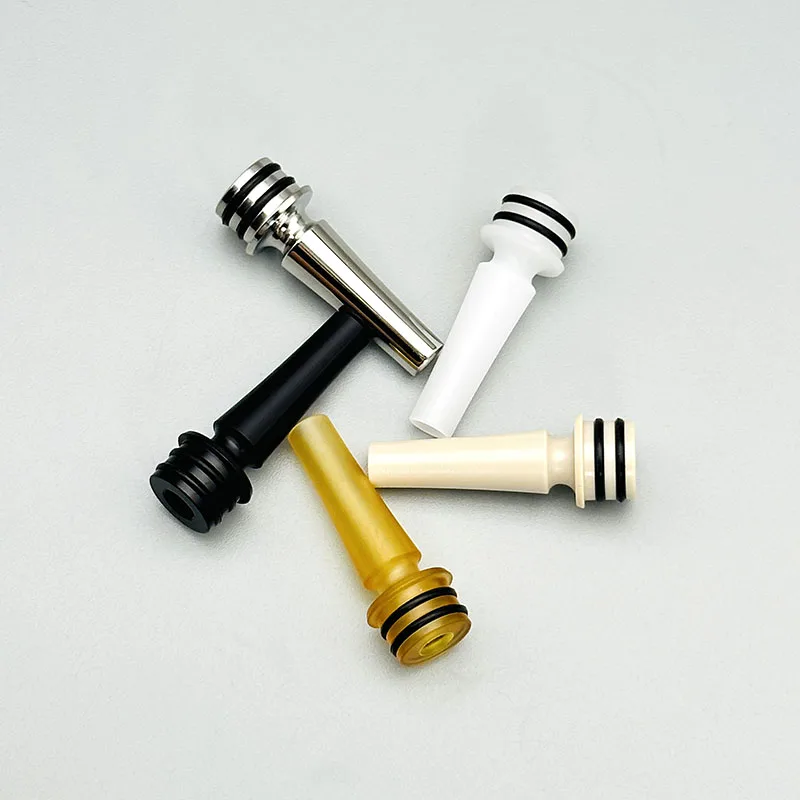 DIY 510 lange druppeltip PEI POM PEEK roestvrijstalen polijstmondstuk voor Diplomat RTA Tank Verstuiver Vape Accessoire