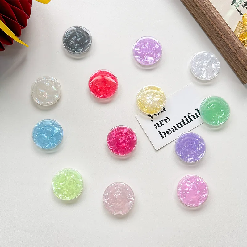 

Korean Ins Cute Funny Shell Pattern Epoxy Airbag Holder Desktop Phone Bracket Adhesive Accessories for Iphone Grip Tok Kickstand