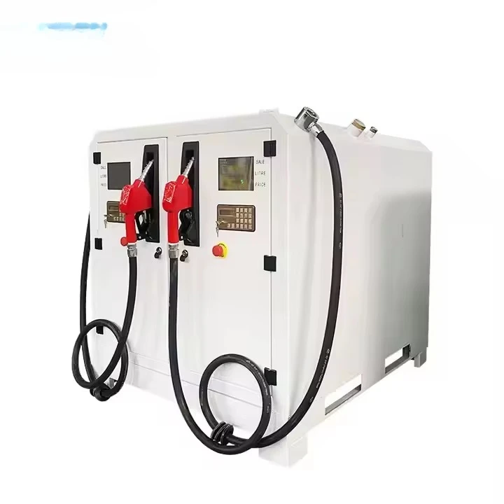 Stasiun Pengisian Bensin Stasiun Mini Kontainer 2000L Portabel