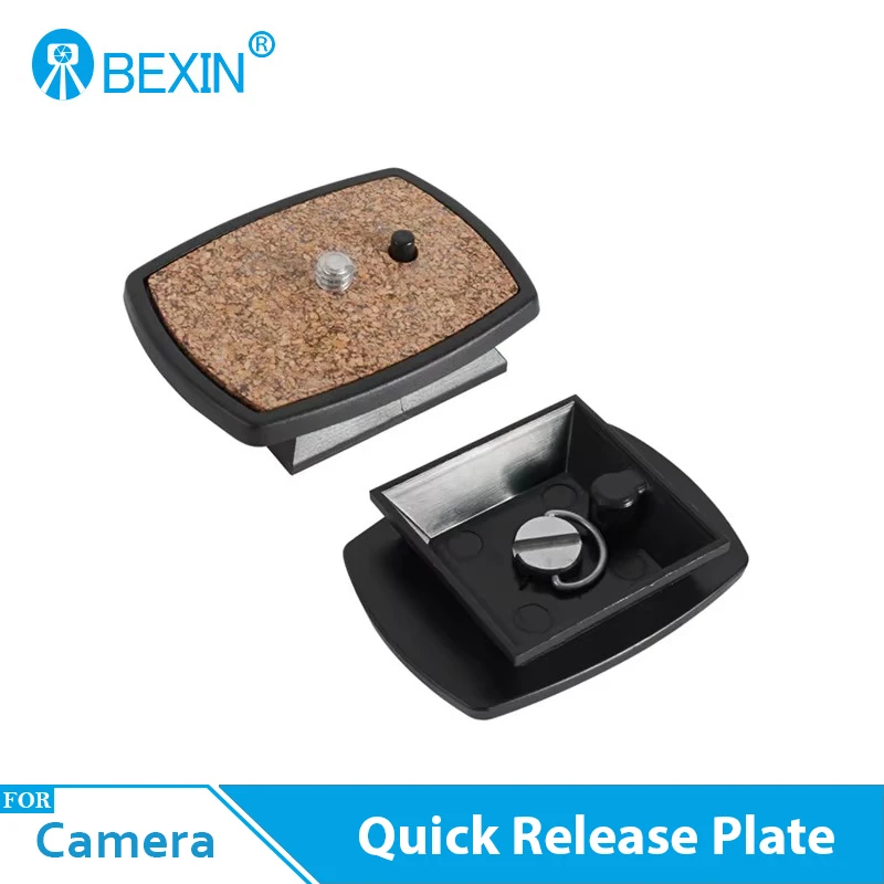 BEXIN Seria 690 Statyw do aparatu Płyta szybkiego uwalniania Plastikowa płyta adaptera Akcesoria do głowicy statywu Yunteng 690 668 580