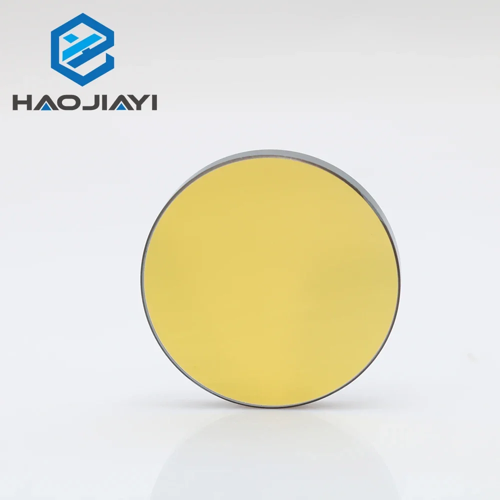 HAOJIAYI 3pcs Co2 Laser Si reflective Mirrors 25mm for Laser Engraver Gold-Plated Silicon Reflector Lenses