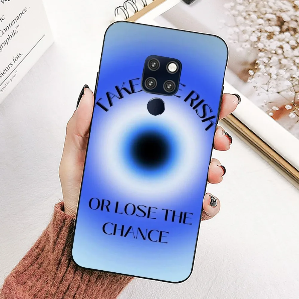 Blue Lucky Eyes Phone Case For Huawei Mate 10 20 30 40 50 lite pro Nova 3 3i 5 6 SE 7 pro 7SE