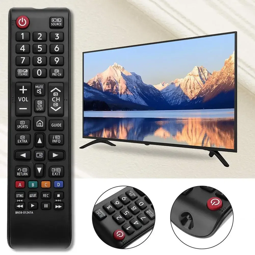 Remote Control Universal Battery Powered BN59-01247A Smart TV Controller Replacement Parts Accessories for Samsung UA78KS9500W
