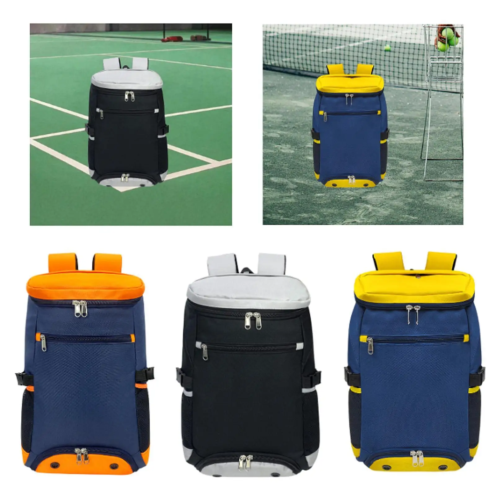 

Tennis Bag Backpack Daypack Duffel for Outdoor Pickleball Badminton Racquets