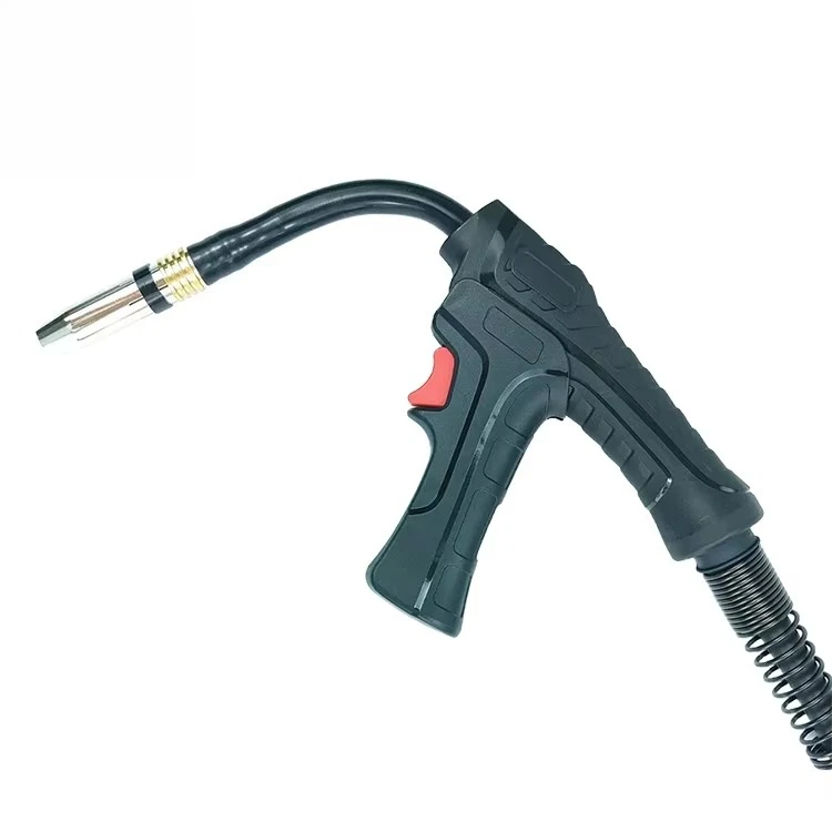 MB24 MIG Welding Gun - BZL 24KD Torch with Ergonomic Pistol Grip & Flexible Swan Neck