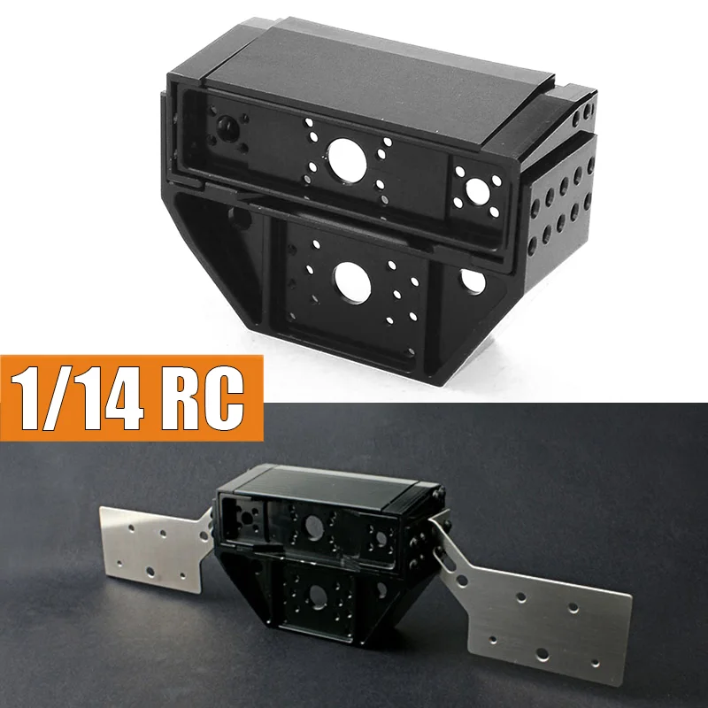 RC Car 1:14th Scale Metal Trailer Tail Boom Tow Drag for Tamiya SCANIA 770S R620 VOLVO BENZ Arocs MAN TGX Car