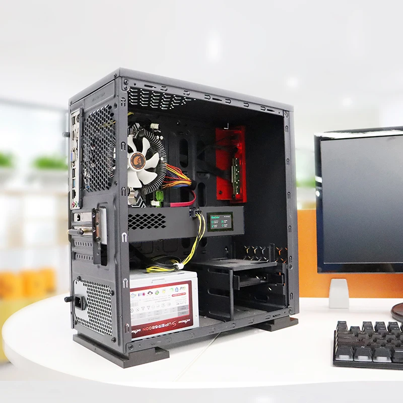 Magicminer BG02 SHA-256 جهاز تعدين منفرد هادئ | عقدة تعدين سطح المكتب منخفضة الضوضاء بقدرة 150 وات | تدعم BTC/BCH وما إلى ذلك | WiFi & RJ45 | التحكم في الويب #4