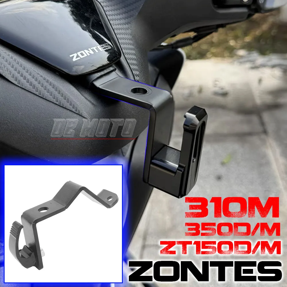 

New Navigation Bracket Black Hook For ZONTES Pedal ZT150D/M 310M Modified Storagehook 350D/M Navigation Phone Holder