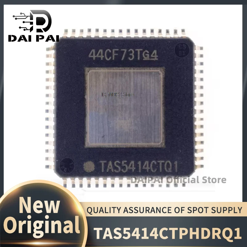 (1Pcs-5Pcs/Lot) 100% New original TAS5414CTPHDRQ1 TAS5414CTQ1 TAS5414CT TAS5414 HTQFP64 Chipset