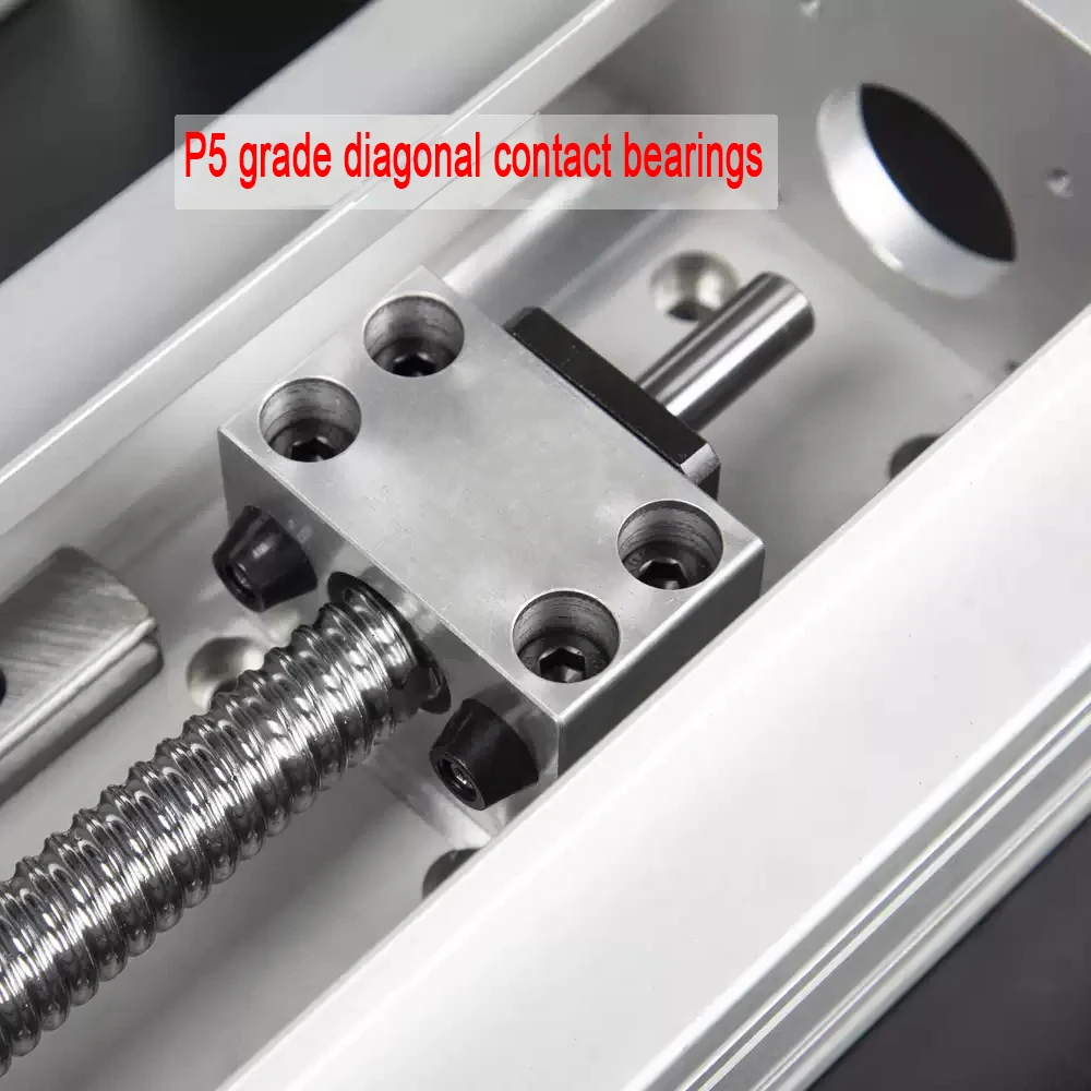 150 مللي متر مرحلة السكك الحديدية واسعة مغلقة بالكامل انزلاق الجدول 140 كجم تحميل الثقيلة CNC الكرة المسمار المحرك SFU2005 2010 4 * EGR20 XYZ الخطي