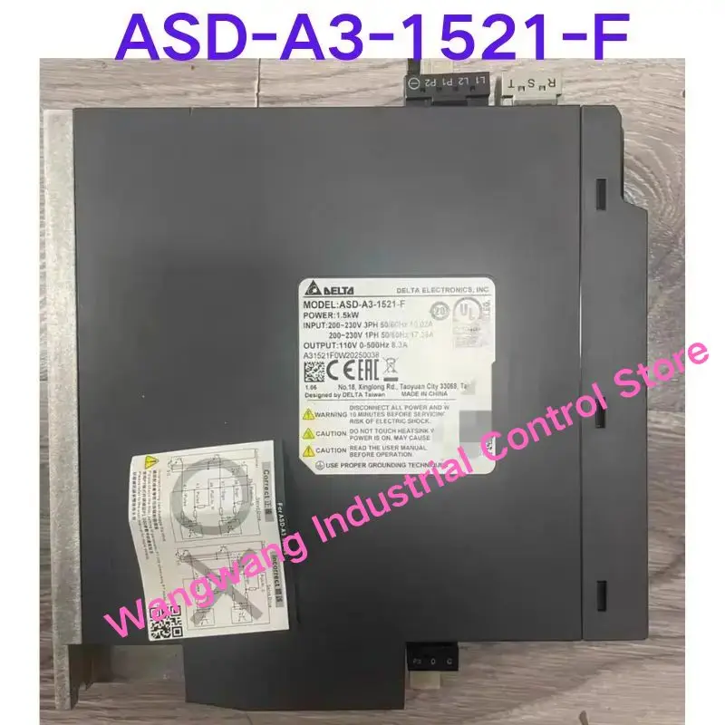 Second-hand test OK , A3 series servo drive   ASD-A3-1521-F