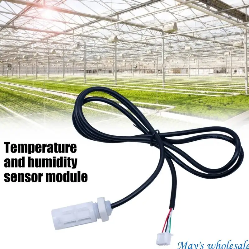 

Temperature Humidity Sensing Probe Module with Extension Cable XH2.54 4P Connector for Greenhouse and Cabinet Monitoring 448A