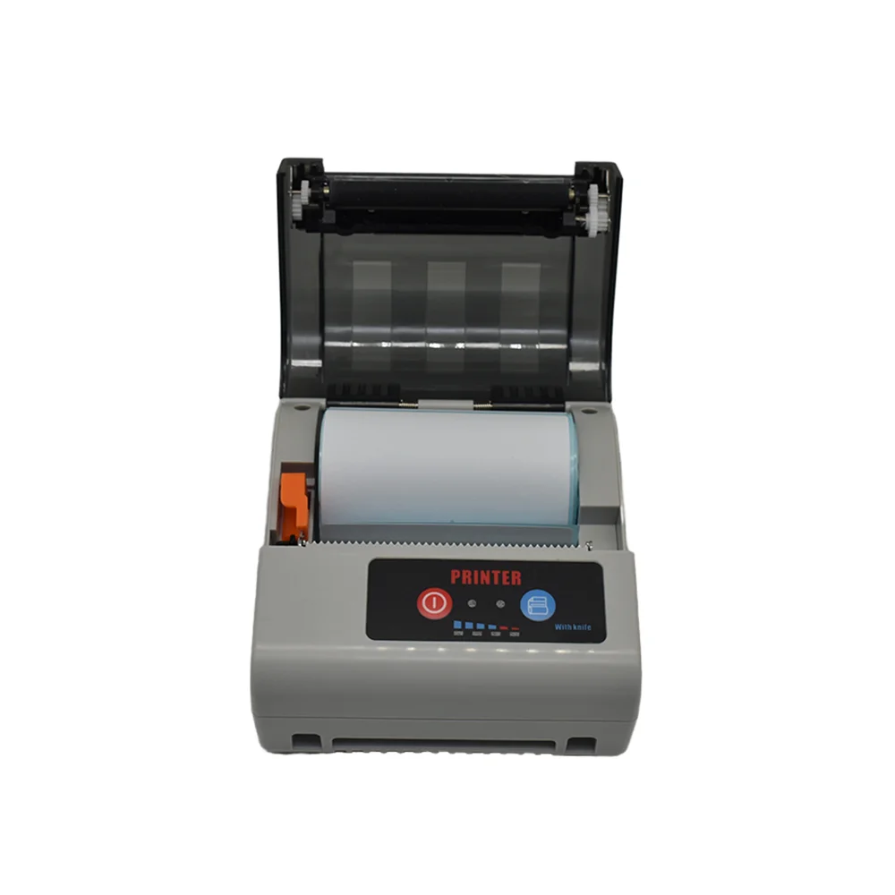 

Портативный мини-принтер 80 мм, 3-дюймовый термопринтер для этикеток, квитанция для мобильного телефона, 3-дюймовый карманный аккумулятор, ремень для принтера, опционально