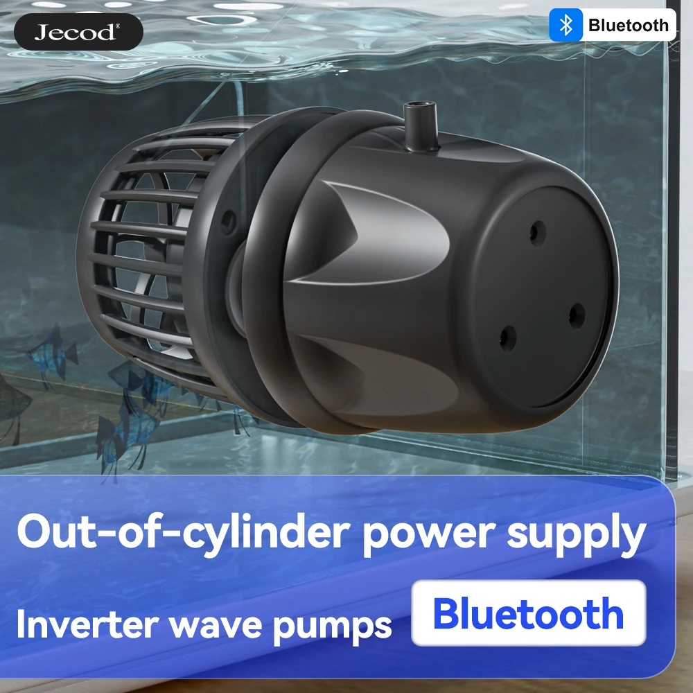 Jebao Jecod 2024New DMP Series Smart Bluetooth App Control Cordless Freshwater Saltwater Fish Tank Aquarium Wavemaker Pump