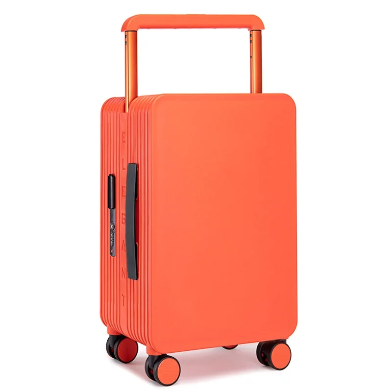 Imagem -02 - Ampla Handle Pull Bar Bagagem Mala Cabine Trolley Case Tsa Combinação de Bloqueio Luxo Carry-on Alto Grau 20