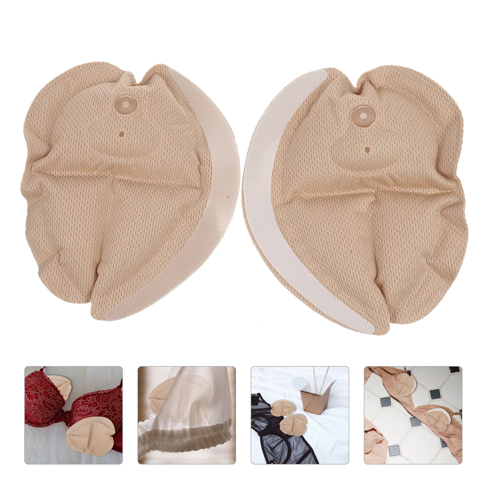 

2 Pcs Inserts Adjustable Pads Sports Cup Women Breast Cushions Breathable Thicken