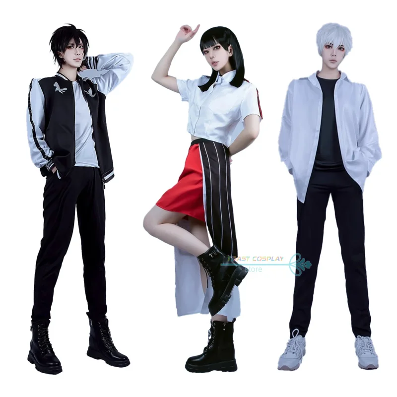 Anime Link Click Cosplay Costume Qiaoling Luguang Chengxiaoshi Handsome and Melting Clothing for Men and Women Party Cosplay
