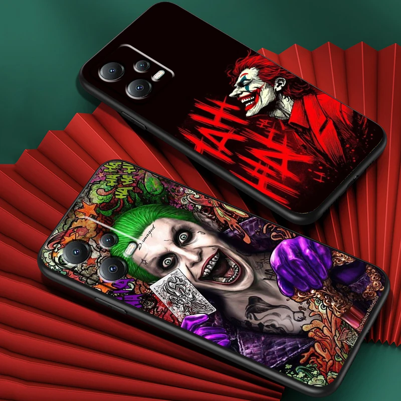 J-Jokers Anime Luxury Cool For Xiaomi Redmi Note 13 12R 12 12S Turbo 11 11T 11S 10 10S Pro Plus 5G Black TPU Phone Case