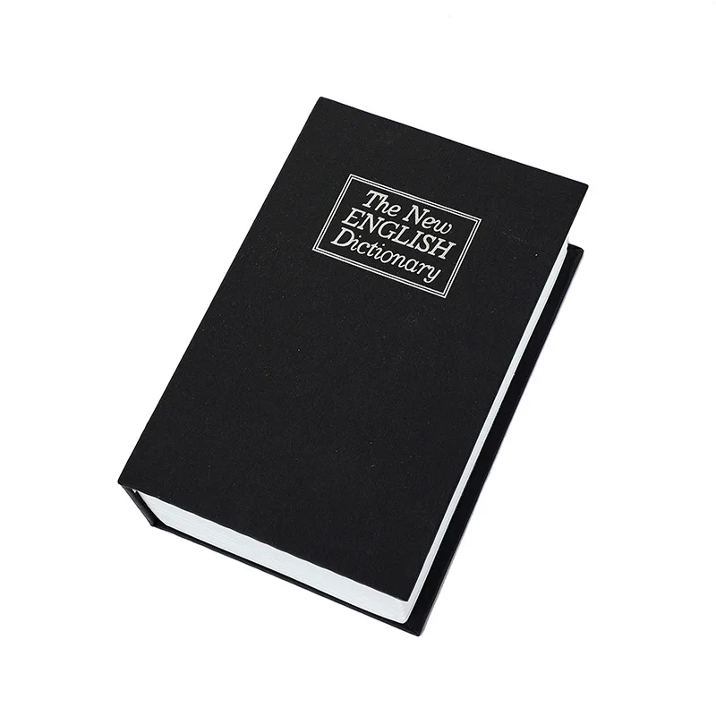 Fabricação profissional pronta para enviar mini livro de dicionário seguro - 4 cores, bloqueio de combinação. Armazenamento oculto com núcleo de aço