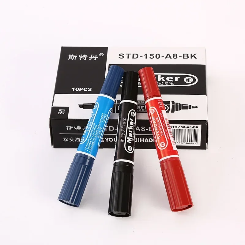 CCL Anti-ets PCB Printplaat Inkt Marker Dubbele Pen DIY PCB Reparatie Gedrukt Circuit Diagram Kit Rood Blauw Zwart