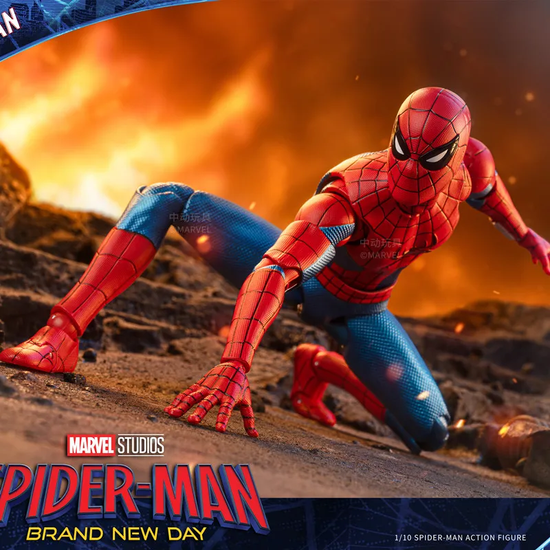 ZD Toys Spider-Man Brandneuer Day Miles Morales Spider-Man Scarlet Spider Hobie Brown ‌ Eisen-Spinnen ‌ Actionfiguren Spielzeugmodell Geschenk – Detail 5