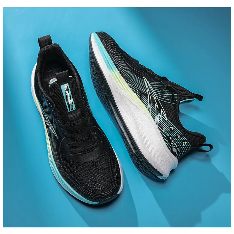 Мужская осенняя обувь Бестселлер 2025 года — спортивная обувь с дышащей сеткой, амортизирующие кроссовки, скоростные тренировки, противоскользящие Hiki