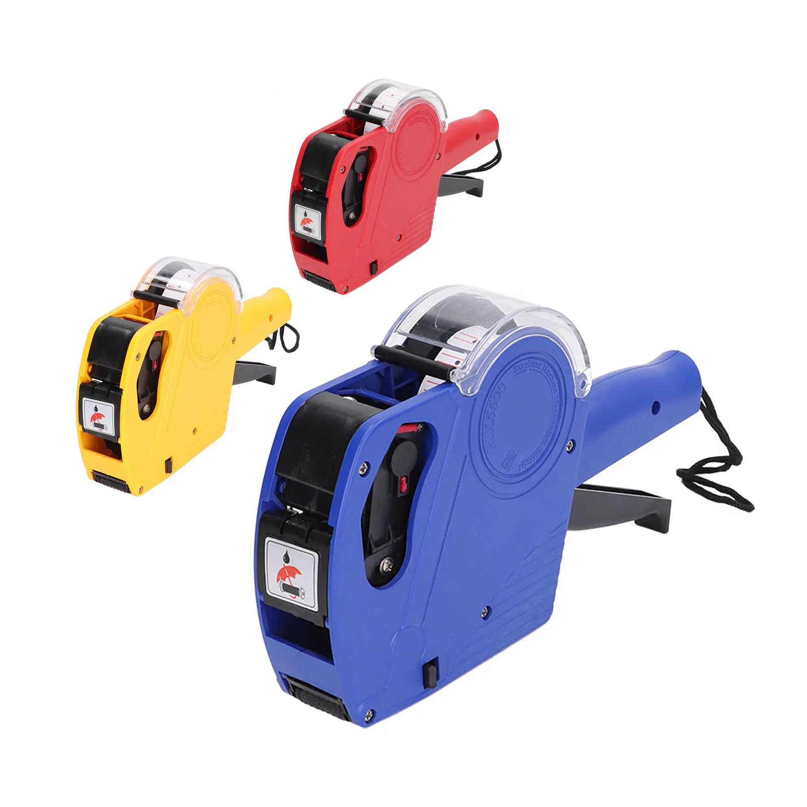 MX5500 Manual Labeling Machine 8-Digit Price Gun with Ink Cartridge Price Marking Tool Price Marking Tool Price Labeling Machine