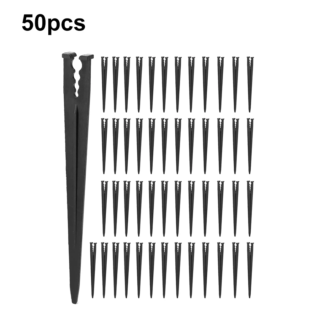 50/100PCS Irrigation Support Stakes For 1/4