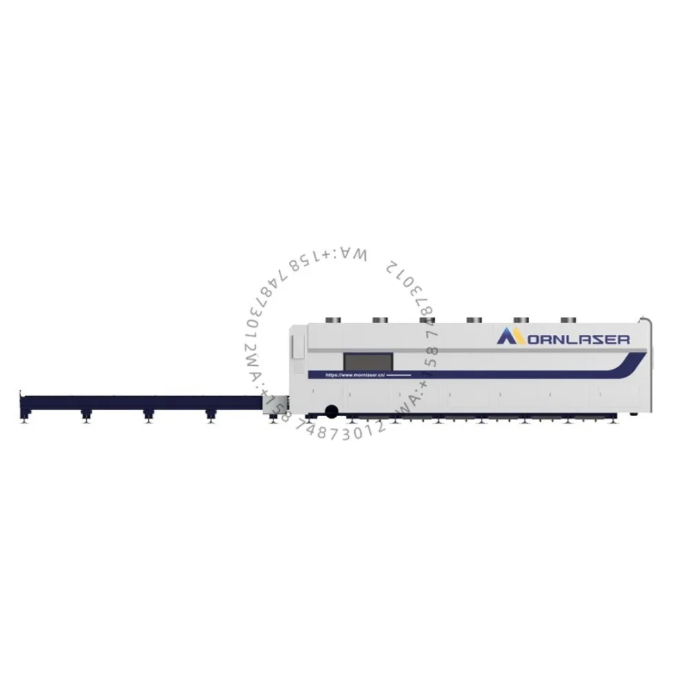 Enclosed Fiber la ser Cutting Machine 6KW la ser Metal Cutting Machine 12KW with CE Certificate