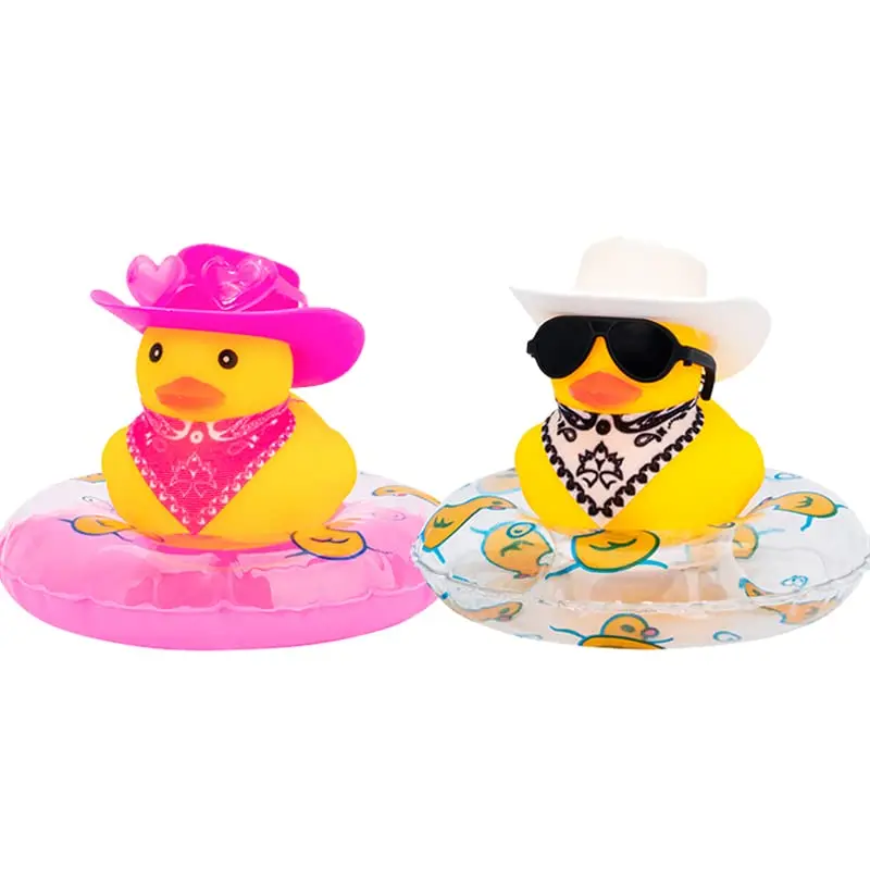 2 Set Car Duck Rubber Duck Car Ornaments Duck Car Dashboard Decorations Ducking for Jeep