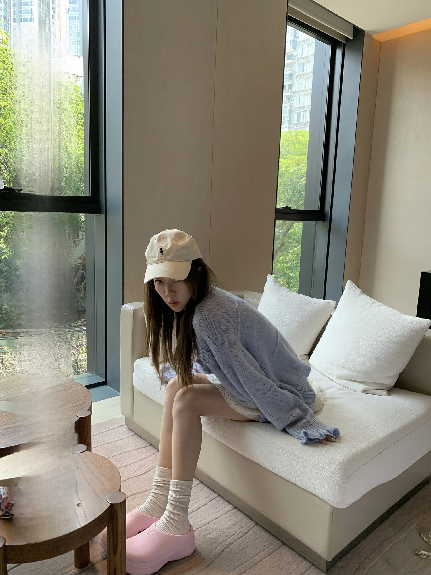 

Кардиган Sweet Sle Alice Dr с 3D-цветами, тонкий, вязаный, из нейлона, акрила и шерсти, с длинными рукавами, стандартной длины