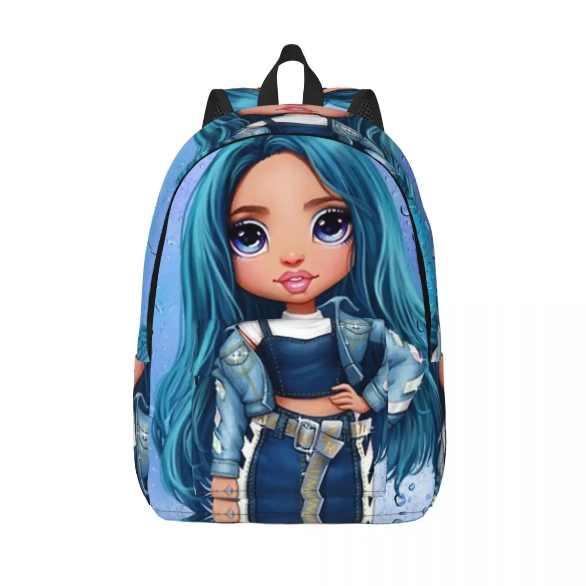 Regenbogen High Skylar Bradshaw Rucksack Middle High College Schüler Bücher tasche Teenager Leinwand Daypack Sport