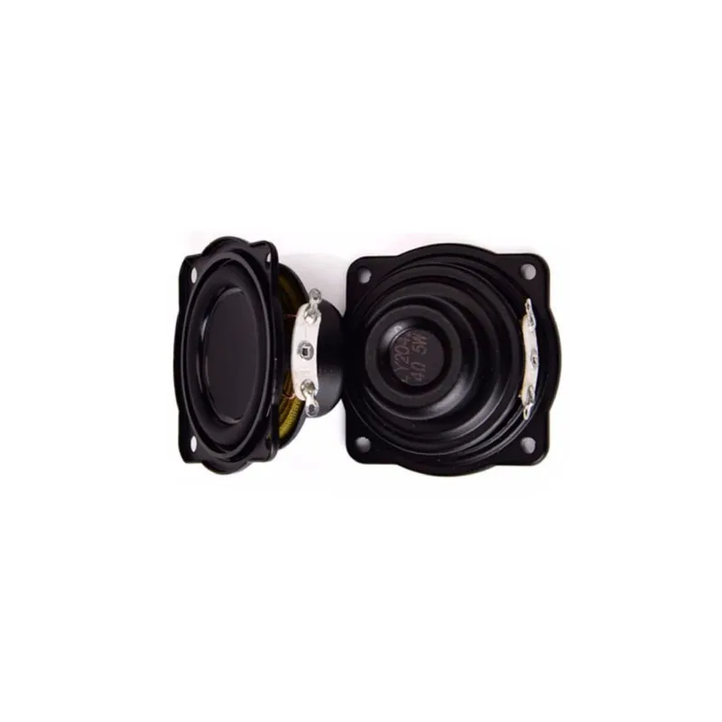 Altavoz impermeable de 16 núcleos, 4Ω5W, 43mm, con borde de goma, doble frecuencia magnética, grado 7, resistente al agua, 1 ud.