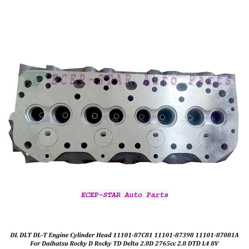 11101-87C81 DL DLT DL-T culata de motor 11101-87081A para Daihatsu Rocky 2.8D Rocky 2.8L TD Delta 2765cc L4 8V 11101-87398