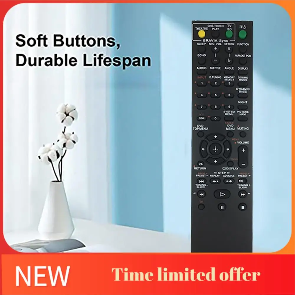 

A42T-RM-ADU047 Remote Control For Sony DAV-HDX475 DAV-HDX576W DAV-DZ280 HCD-DZ750 STR-KSL700 AV Amplifier Remote Control