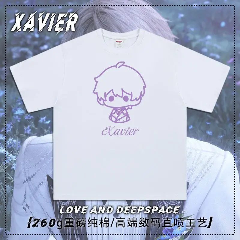 لعبة الحب والفضاء العميق أنيمي كوس رافاييل زين سيلوس كزيفير إلخ. تي شيرت فضفاض يومي بأكمام قصيرة للجنسين 2025 #4