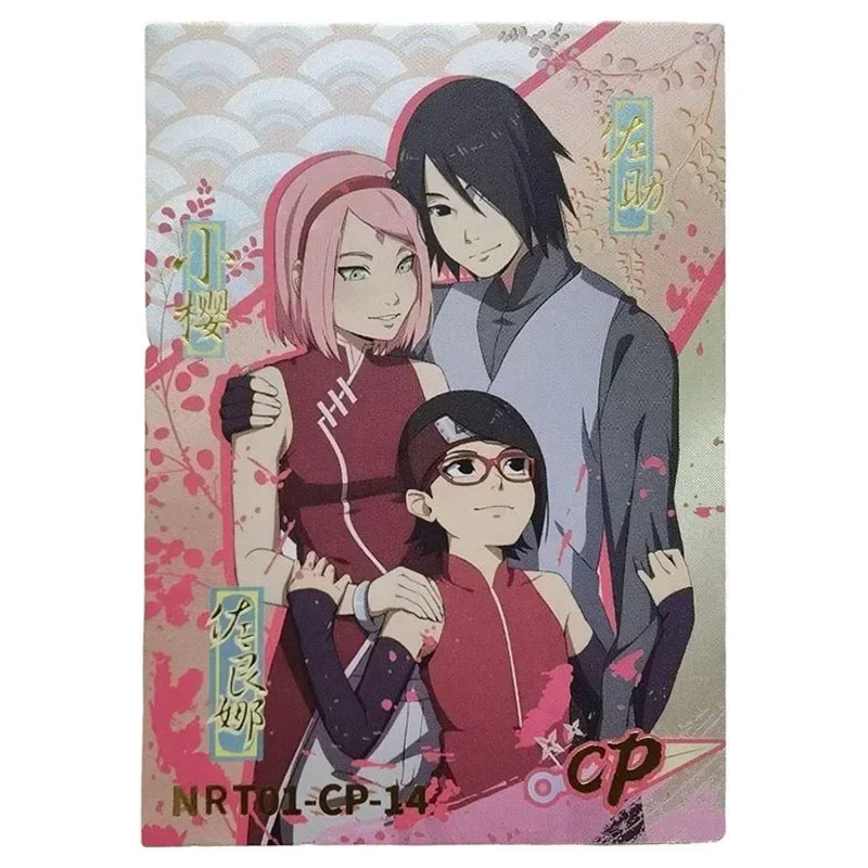 Anime NARUTO Rare CP Game Collectible Cards Kakashi Nohara Rin Uchiha Itachi Rock Lee Might Guy Toys for boys Birthday Present