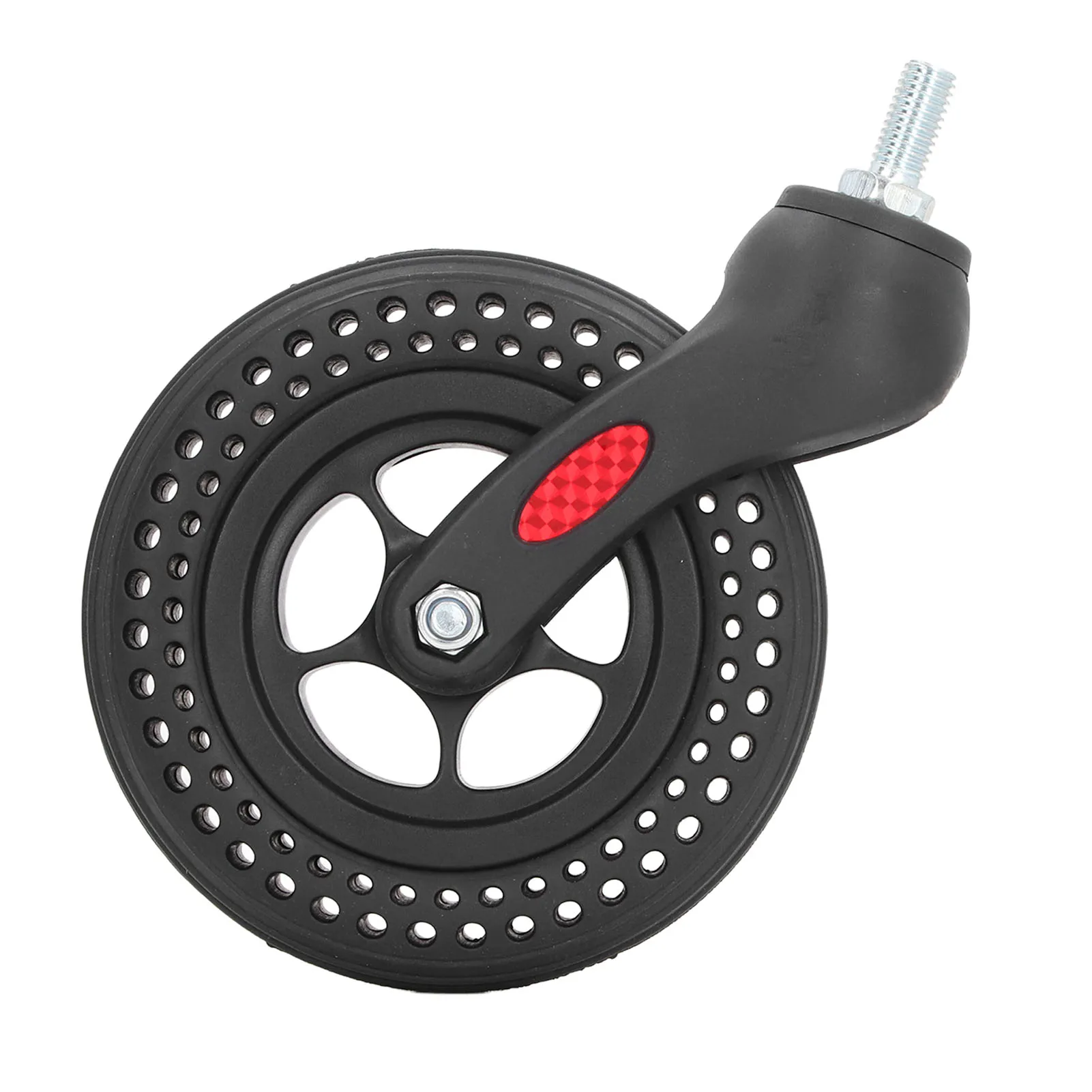 6 8 Inch Wheelchair Wheel Rubber Accessory Replacement PVC Rubber Wheelchair Wheel Anti Skid for Walking Aid Wheel Replacement