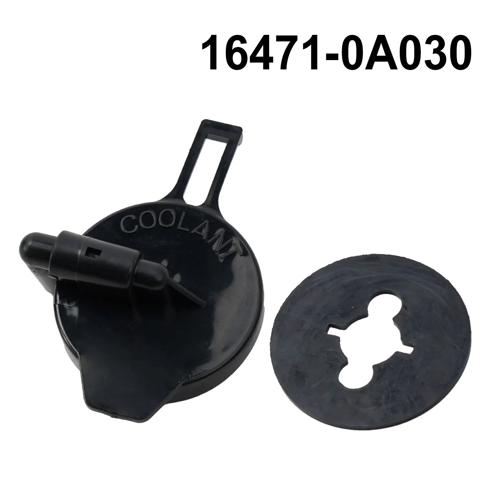 Tapa de tanque duradera para coche, accesorios de expansión negra para Toyota, Sienna, Lexus RX330, RX350, 2004-2009