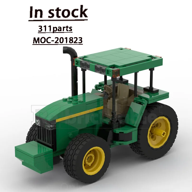 

MOC-201823 Urban Farm Agricultural Tractor Building Block Model 311 Parts Boys' Children's Birthday Christmas Toy Gift