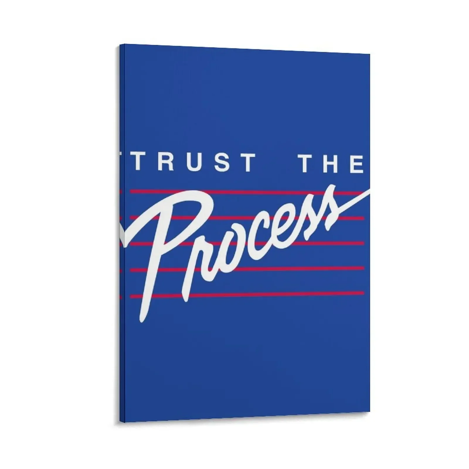 

Trust The Process cursive lines Canvas Painting aesthetic room decoration poster mural decorative wall canvases