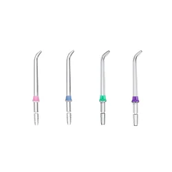 Flosser Nozzle Oral Hygiene Accessories for Waterpik WP-100 WP-450 WP-250 Nicefeel Flycat FC168 Waterpulse V300 ,4PCS