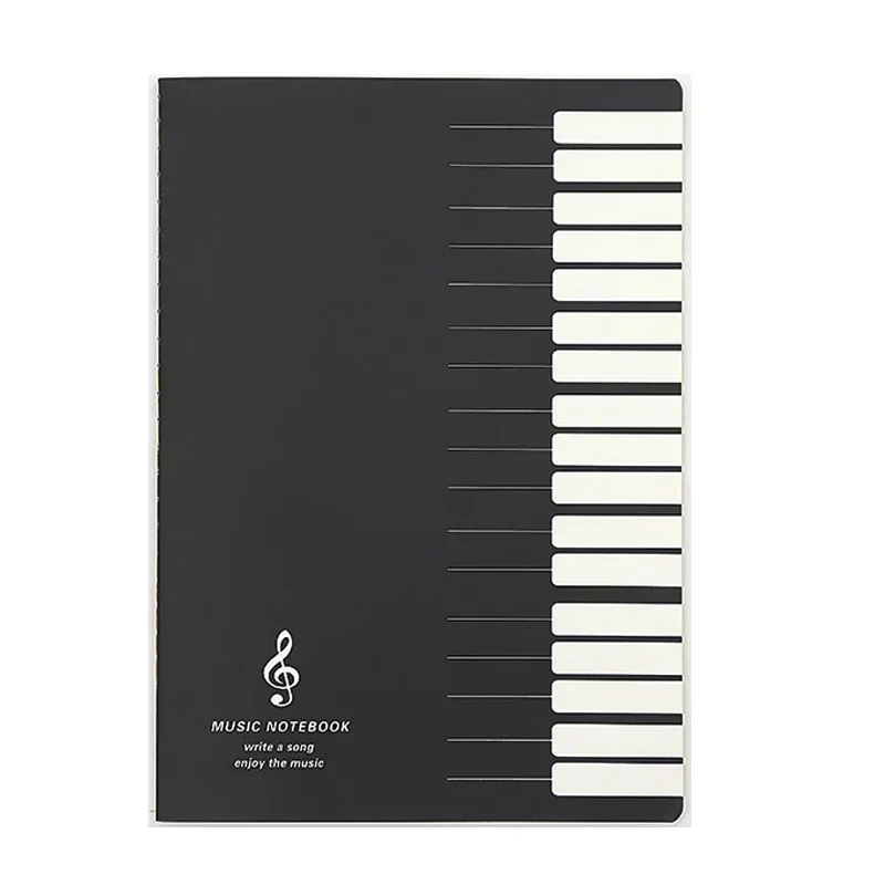 18 Sheets Music Practice Notebook Piano Violin Book Universal Five-line Notebook For Violin Piano Pactice Sheet Music Music Tool