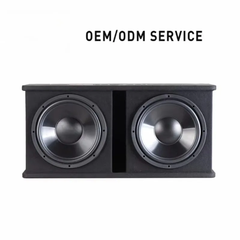 SKP-D12M 12 Inch Car Subwoofer Speaker 1200W Peak 400W RMS Dual Voice Coil Car Audio Bass Speaker with Amplifier