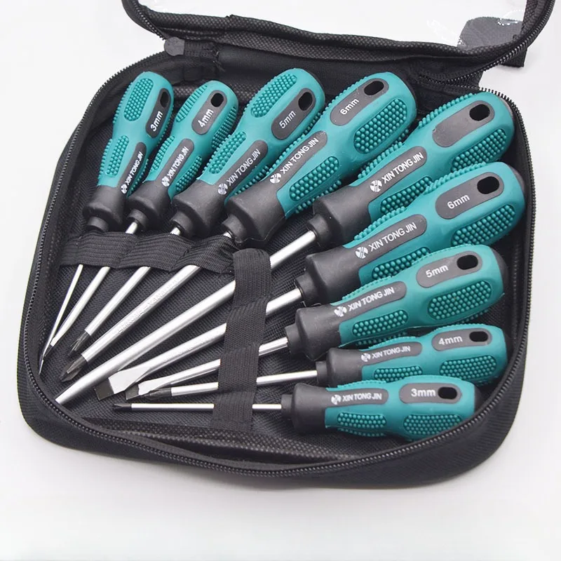 

6/7/9PCS Precision Screwdriver Set Cross-Shaped Magnetic Bit Home Multi-function Mobile Phone Repair Hand Tools Kit