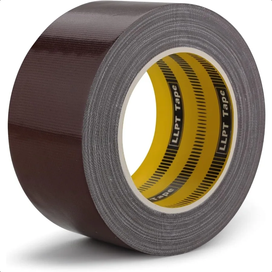 Cinta adhesiva marrón oscuro grado premium 2,36 pulgadas x 108 pies resistente fácil de rasgar adhesivo fuerte para embalaje en movimiento codificación de color