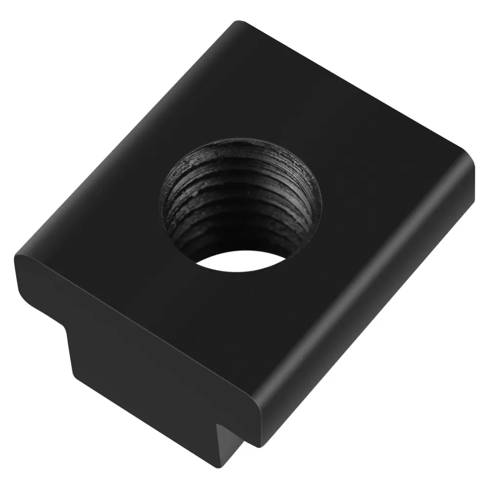 5pcs Permanent Black Oxide Finish T Slot Nuts Durable Industrial Machine Tool Nuts Sliding Nuts T Track Tables