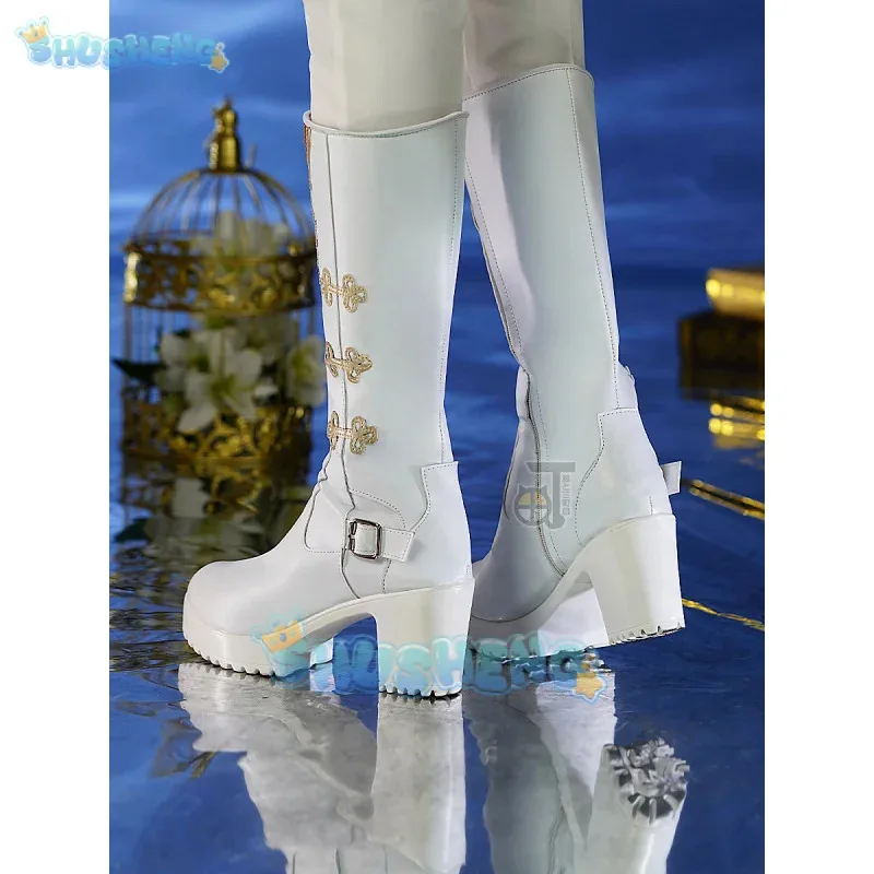 

COSda@Love and Deepspace Xavier Cosplay Shoes Shimmering Moonlight Halloween Party Women Men Props ShushengCOSda@
