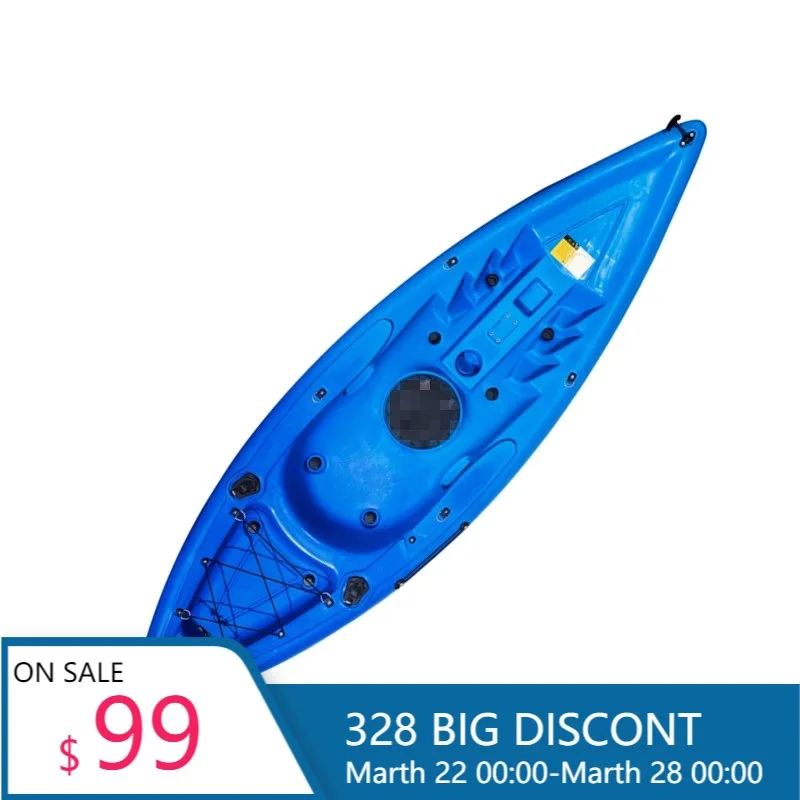 Single‑User Venus Roto‑Molded Sea Kayak LLDPE/HDPE For Surf Fishing Water Sports